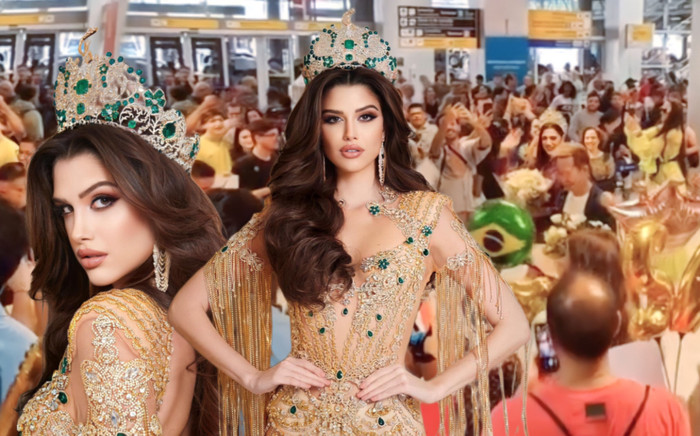 Đương kim Miss Grand về nước với ông Nawat: Hàng trăm fan chờ đợi, không thua kém Thuỳ Tiên Ảnh 2