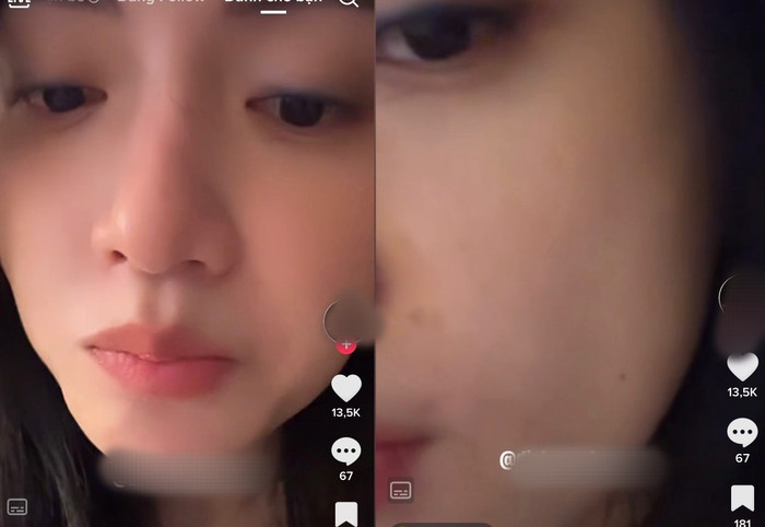 Trên sóng livestream Hương Giang tự tin khoe mặt mộc với visual 'vạn người mê'.