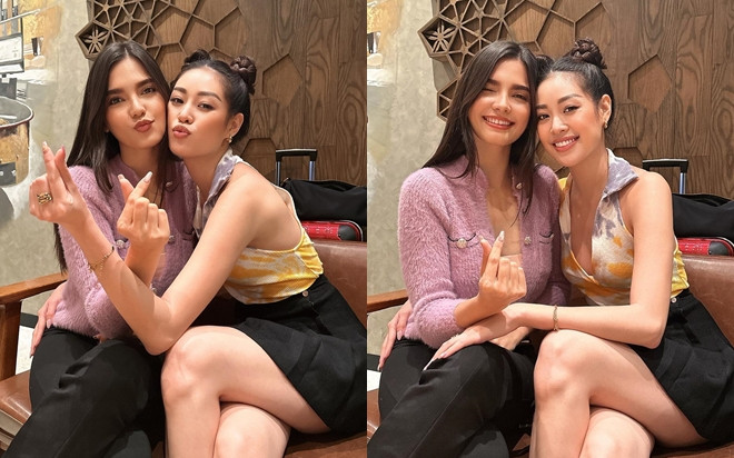 Hoa hậu Khánh Vân biến hình thành chú 'Na Tra', hội ngộ Hoa hậu Lào sau 2 năm xa cách Ảnh 2