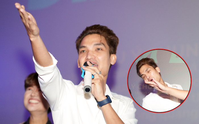 Mạc Văn Khoa bị khán giả 'tác động vật lý' khi đi quảng bá phim mới Ảnh 2