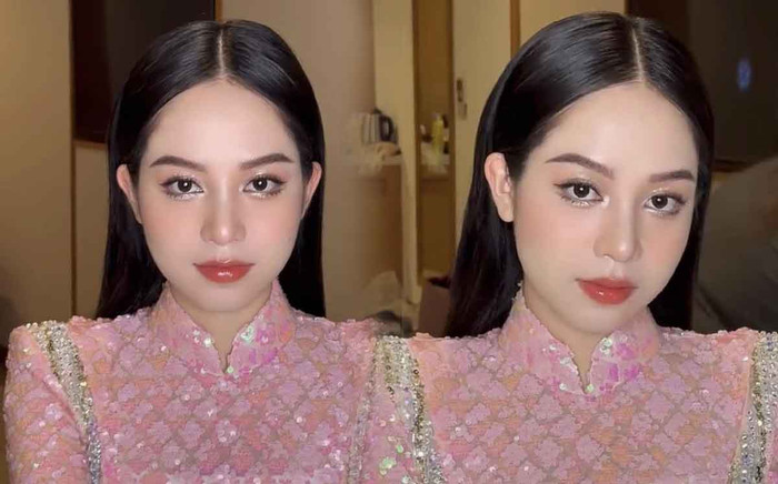 Hoa hậu Thanh Thủy khoe visual chuẩn 'Chánh cung' nhưng lại khiến netizen nghi ngờ: Mới sửa đúng không? Ảnh 2