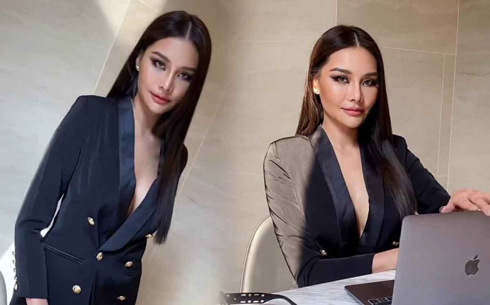 Thất bại tại Miss Universe Thailand, 'Nguyễn Thị Hương Wang' tiếp tục chinh chiến tại cuộc thi mới Ảnh 2