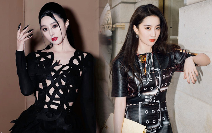 Lưu Diệc Phi 'không có cửa' với Phạm Băng Băng khi dự Paris Fashion Week: Chưa đủ khí chất ngôi sao! Ảnh 2