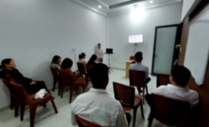 Lực lượng chức năng phát hiện nhóm người tổ chức sinh hoạt trái phép