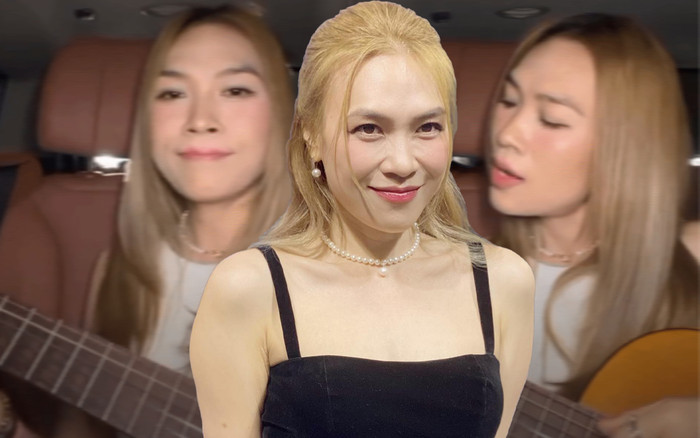 Mỹ Tâm hát mừng 8/3 cùng cây đàn guitar: Danh tính ca khúc tưởng lạ hóa ra quen! Ảnh 2