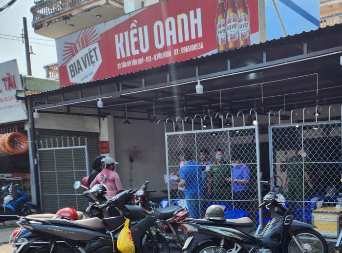 Quán nhậu xảy ra vụ việc. Ảnh: CAND