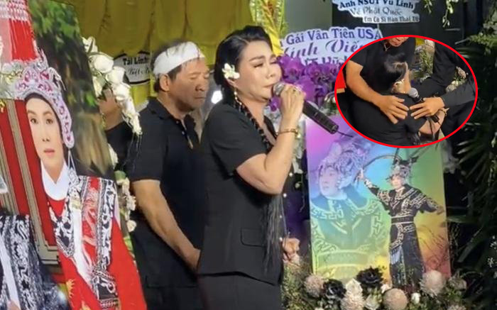 NSƯT Ngọc Huyền lên tiếng khi bị nói giả vờ ngất xỉu tại đám tang cố NSƯT Vũ Linh Ảnh 2