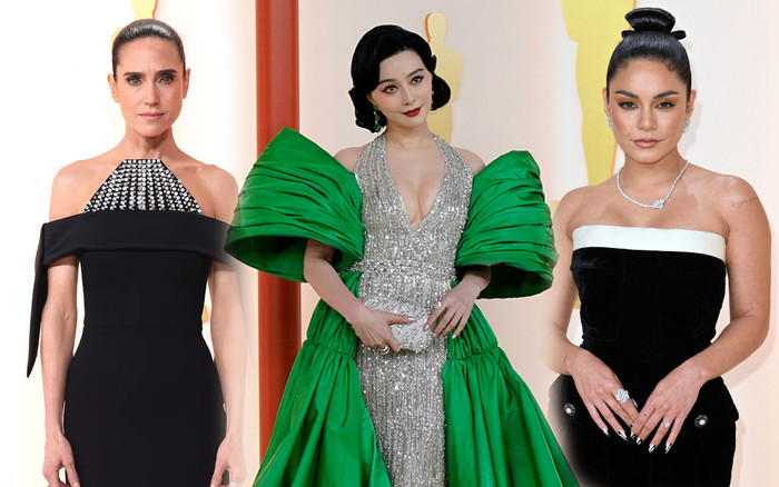 'Bữa tiệc thời trang' trên thảm đỏ Oscar 2023: Phạm Băng Băng đẹp chấn động với bộ váy cồng kềnh Ảnh 2