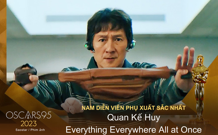 Diễn viên Quan Kế Huy gây xúc động khi thắng Oscar 2023 Ảnh 2