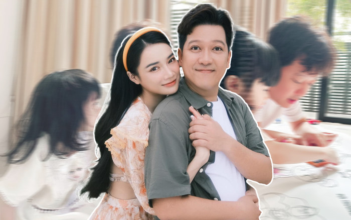 Nhã Phương ngậm ngùi tiết lộ sự giống nhau đến ngỡ ngàng giữa con gái và Trường Giang Ảnh 2