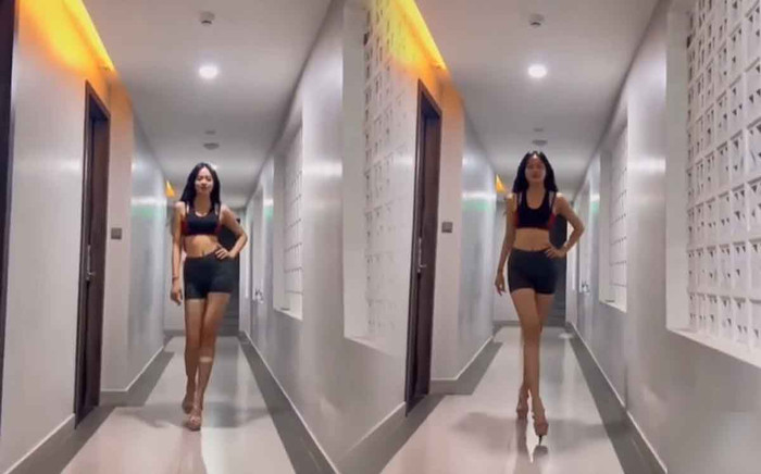 Hoa hậu Thanh Thủy khoe đôi chân 'kiếm Nhật', catwalk cực mượt: Đẹp vậy mà chưa được 'xuất khẩu' Ảnh 2