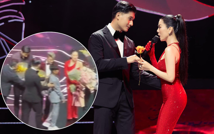 Lệ Quyên tất bật sau khi kết thúc show diễn, Lâm Bảo Châu liền có hành động dành cho con trai nữ ca sĩ Ảnh 2