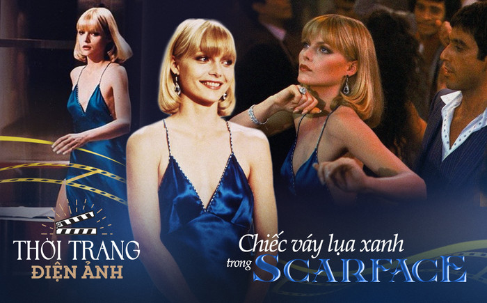 Thời trang điện ảnh: Chiếc váy lụa xanh 'Scarface' - Kiệt tác thời trang bị lãng quên Ảnh 2