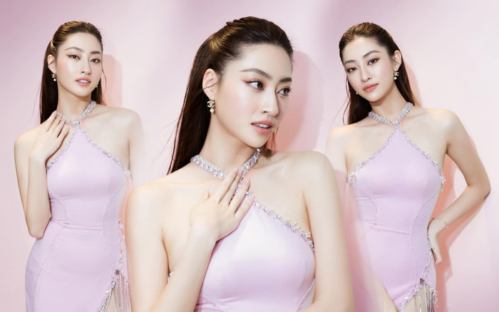 Lương Thùy Linh ngọt ngào với sắc hồng: Miss Universe hay Miss International em đều phù hợp Ảnh 2