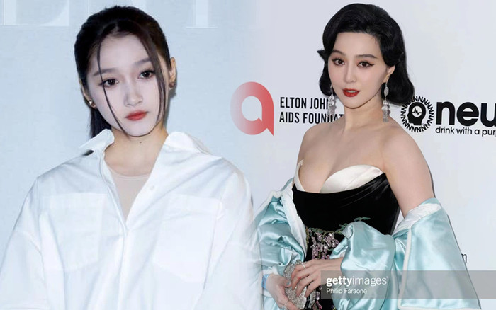 Phát ngượng với lớp phấn 'lởm chởm' của Quan Hiểu Đồng, Phạm Băng Băng trên thảm đỏ Ảnh 2