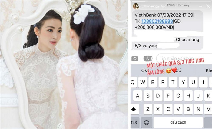 Cô nàng khoe được chồng chiều chuộng, nhiều lần tặng quà 'khủng'