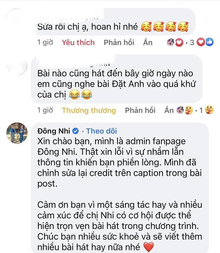 Một nữ diễn viên đăng đàn 'sửa lưng' Đông Nhi vì chú thích sai tác giả bài hát do chính mình viết Ảnh 3