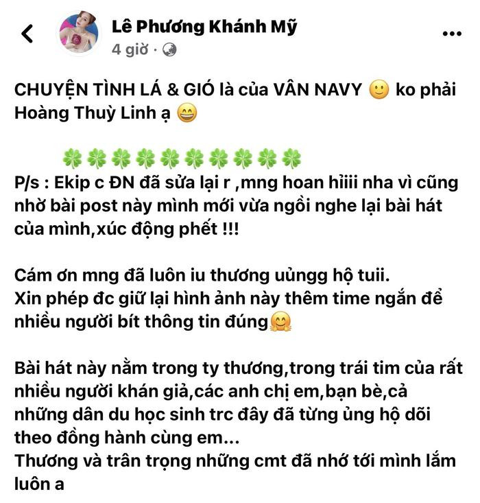 Một nữ diễn viên đăng đàn 'sửa lưng' Đông Nhi vì chú thích sai tác giả bài hát do chính mình viết Ảnh 2