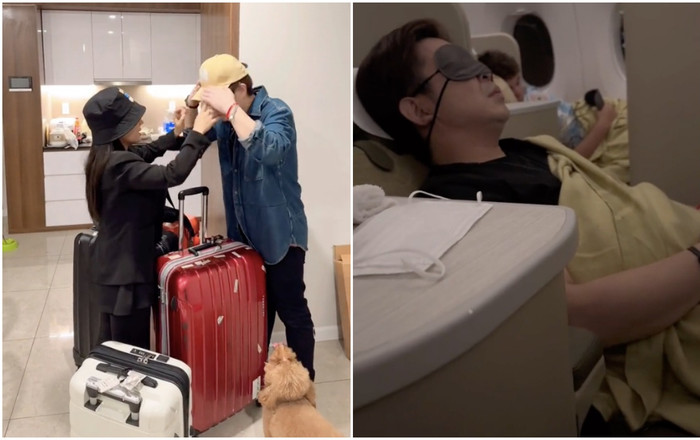 Bà Nhân Vlog về Nhật gấp nhưng vẫn kịp khoe mua vé 'hàng ghế cao hơn một chút' cho chồng Ảnh 2