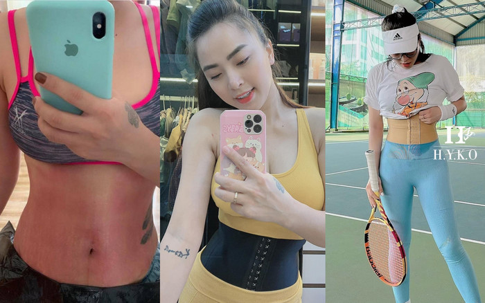 Hải Băng chỉ bí kíp lấy lại vòng eo 58cm sau 3 lần sinh con Ảnh 2