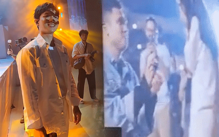 Xúc động khoảnh khắc cặp đôi cầu hôn nhau ngay trong màn trình diễn của Hoàng Dũng Ảnh 2