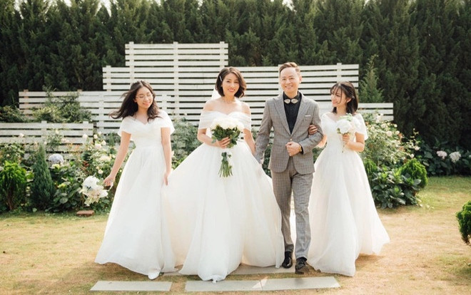 Diễn viên Tùng Dương hồi hộp trong lễ cưới lần thứ tư Ảnh 2