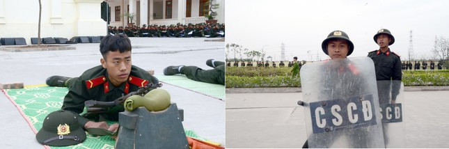 Hai tân binh Sùng A Cha và Cà Việt Hưng.