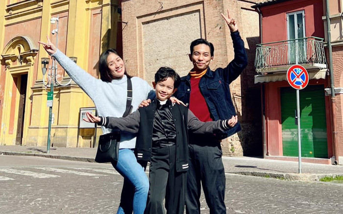 Đang bầu bí, đích thân Khánh Thi làm việc này cho ông xã và quý tử Ảnh 2