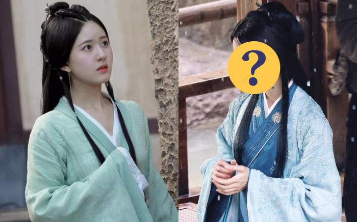 Cùng diện tạo hình váy xanh trời, Triệu Lộ Tư thua đau trước 'tình địch' Bạch Lộc Ảnh 2