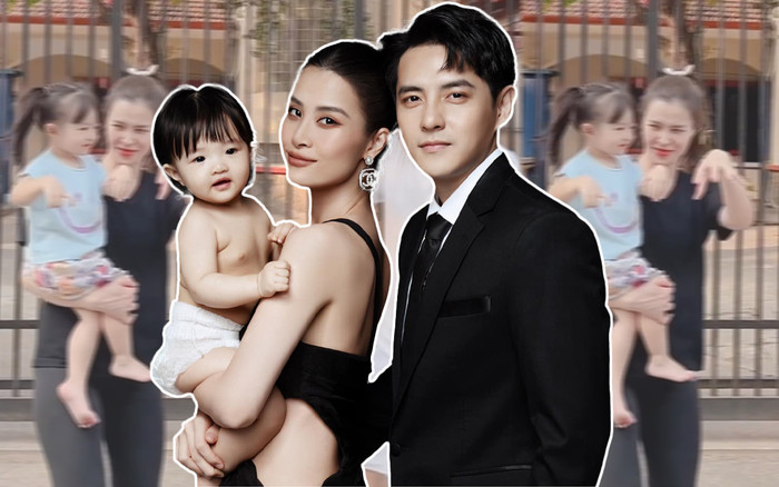 Đông Nhi - Ông Cao Thắng gây 'sốt' với khoảnh khắc nhảy ngẫu hứng khi đón con tan trường Ảnh 2