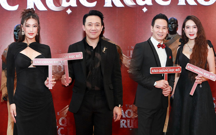 Siêu thảm đỏ: Trấn Thành, Jack, Quyền Linh, Thuỳ Tiên đổ bộ sự kiện phim của Đàm Vĩnh Hưng Ảnh 2