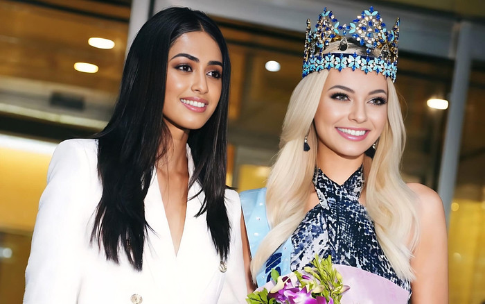 Đối thủ Mai Phương đọ sắc cùng đương kim Miss World: Ai nấy 'mười phân vẹn mười'! Ảnh 2