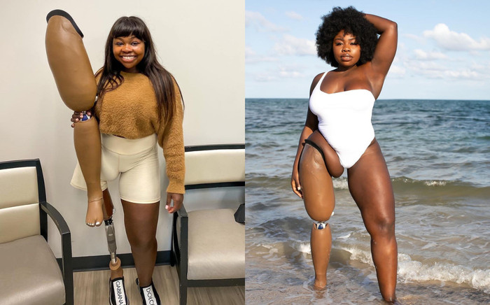 Marsha Elle - người mẫu sử dụng chân giả tỏa sáng trên sàn catwalk Ảnh 2