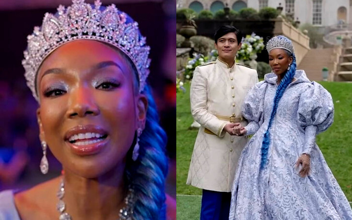 Disney tung tạo hình Lọ Lem tóc xanh và hoàng tử Charming trong phim mới Ảnh 2