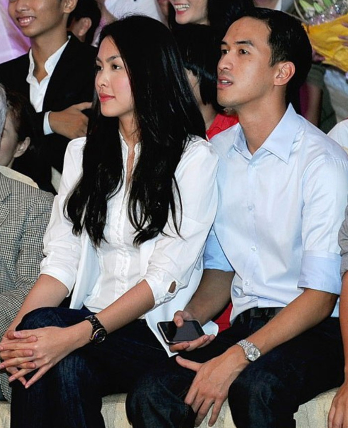 Tăng Thanh Hà cùng Louis Nguyễn đã có thói quen diện đồ đồng điệu ngay thời điểm đầu hẹn hò. (Ảnh: Tang Thanh Ha)