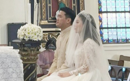 Hé lộ hình ảnh bên trong lễ cưới Linh Rin: Cô dâu chiếm spotlight, Hà Tăng có động thái đặc biệt Ảnh 2