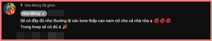 Ca khúc mới liên tục lập thành tích, Hòa Minzy 'chiêu đãi' khán giả món quà đặc biệt Ảnh 2