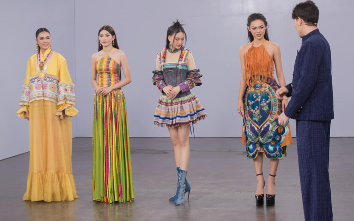 Á hậu Thủy Tiên tiếp tục chuỗi 'mặc xấu': Từ múa lân chuyển sang làm... pháp sư Ảnh 2