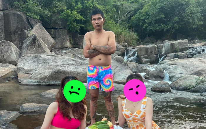 Phất lên sau khi mở công ty riêng, Lộc Fuho đi cắm trại cùng 2 gái xinh gây chú ý Ảnh 2