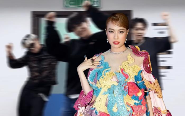 Nhóm nhạc Hàn Quốc 'say nắng' Hoàng Thùy Linh: Nhảy See Tình dẻo thế này chính chủ cũng phải u mê! Ảnh 2