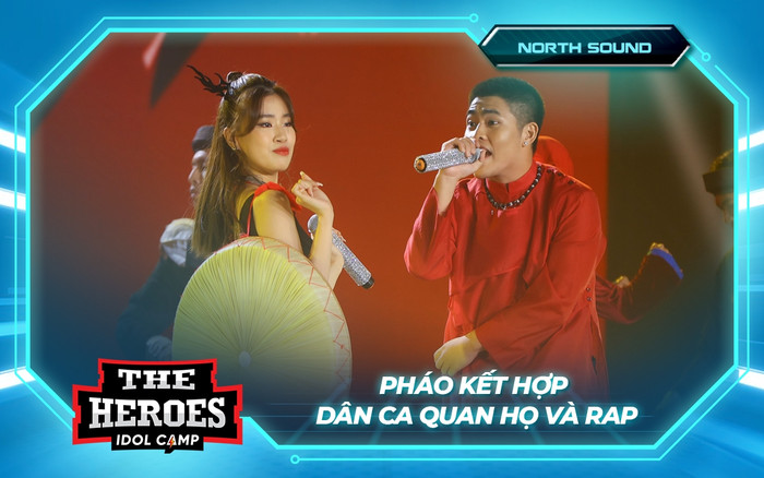 Pháo kết hợp dân ca quan họ và rap: 'Bánh cuốn' thôi rồi! Ảnh 2