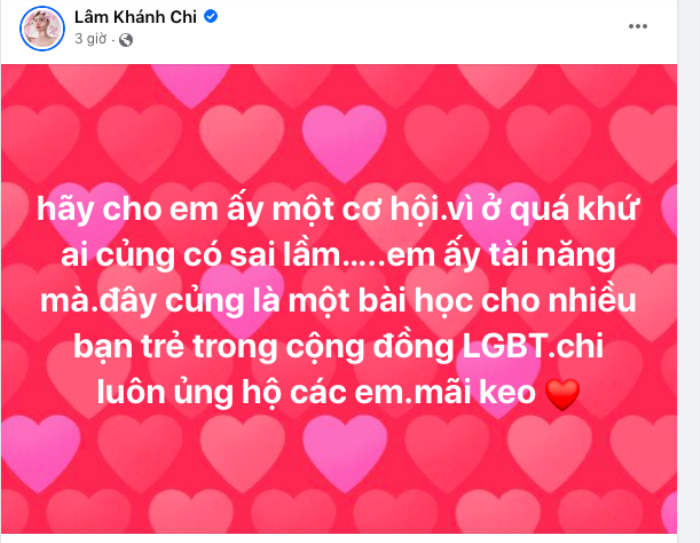 Lâm Khánh Chi: 'Hãy cho em ấy một cơ hội, ai cũng có sai lầm' Ảnh 2