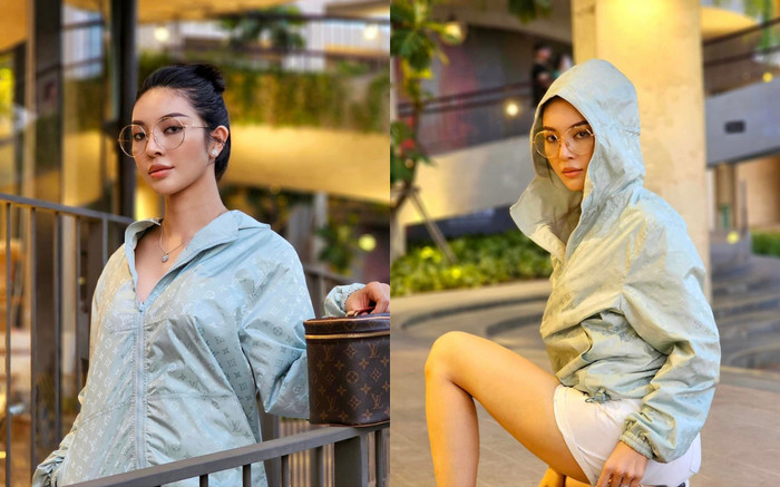 Bùi Lý Thiên Hương phối đồ lạc quẻ, diện đồ trăm triệu nhưng trông như 'xách làn đi chợ' Ảnh 2