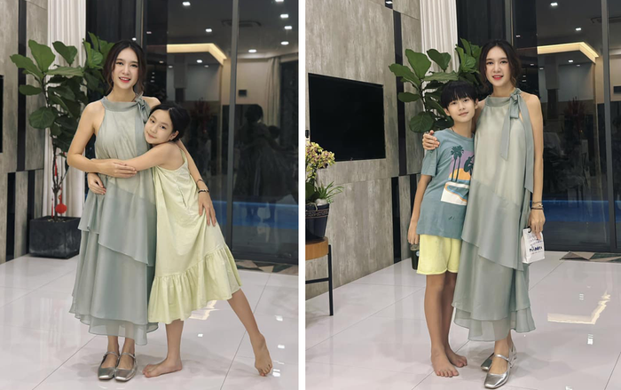 Không gian trong nhà Lý Hải được trang trí thêm cây xanh.