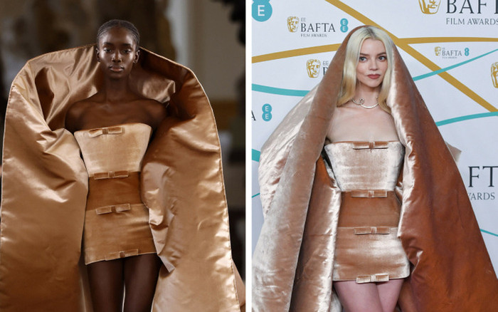 Mặc cùng một thiết kế, sao Hollywood 'chặt đẹp' dàn mẫu catwalk mình dây Ảnh 2