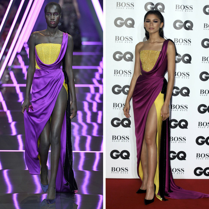  Mặc cùng một thiết kế, sao Hollywood 'chặt đẹp' dàn mẫu catwalk mình dây Ảnh 10