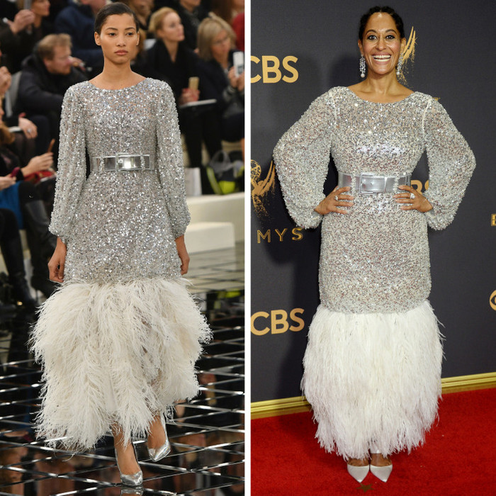  Mặc cùng một thiết kế, sao Hollywood 'chặt đẹp' dàn mẫu catwalk mình dây Ảnh 11