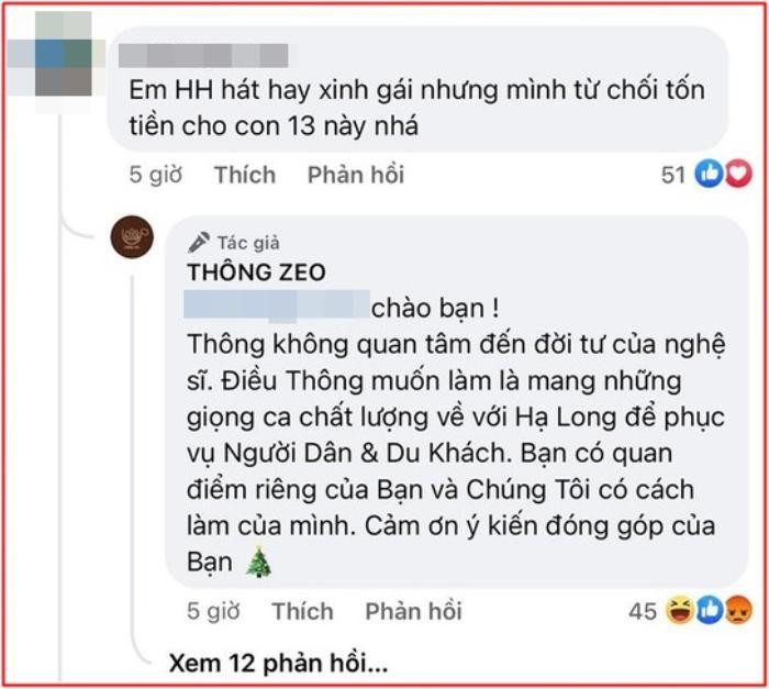 Một đêm nhạc bị khán giả tẩy chay vì mời Hiền Hồ biểu diễn Ảnh 2