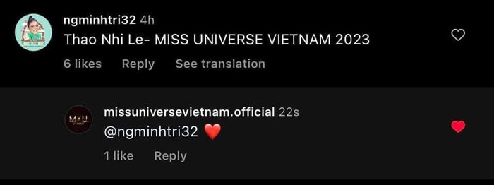 Trước đó, Miss Universe Vietnam thường xuyên 'tung hint' khiến người hâm mộ hy vọng rằng Thảo Nhi Lê sẽ được thi đấu quốc tế.