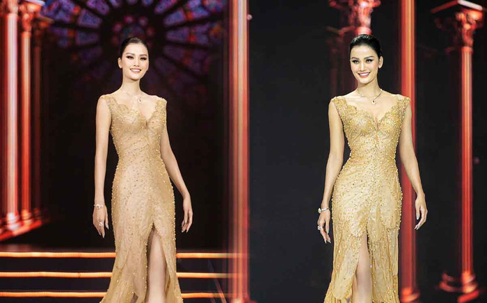 Chuyện gì đây: Hương Ly tiếp tục nuôi giấm ăn để may váy đi thi Miss Universe? Ảnh 2